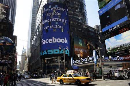 Nasdaq et facebook